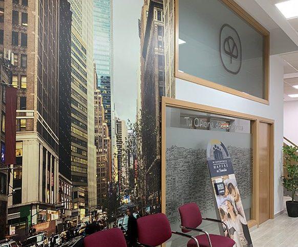 Decoración Oficinas con Vinilos